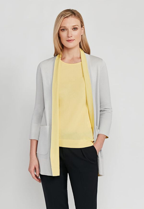 Paul Stuart Contrast Color Cardigan, image 4
