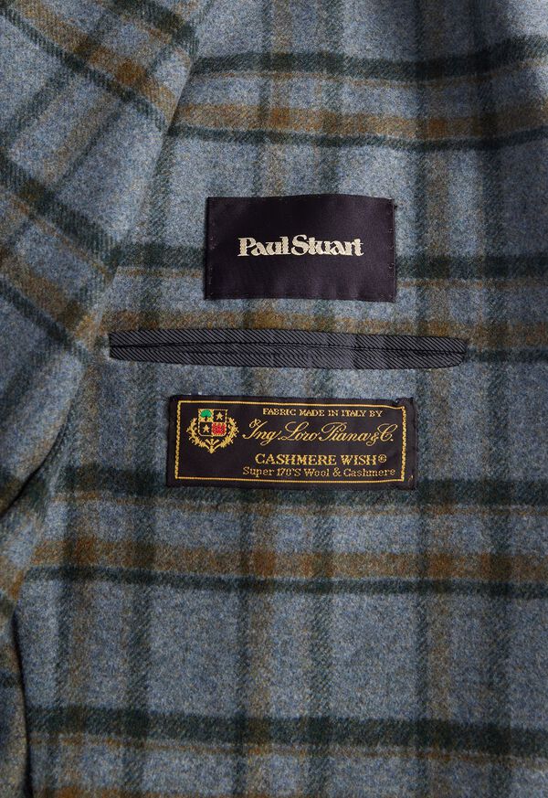 Paul Stuart Wool & Cashmere Plaid Jacket, image 3
