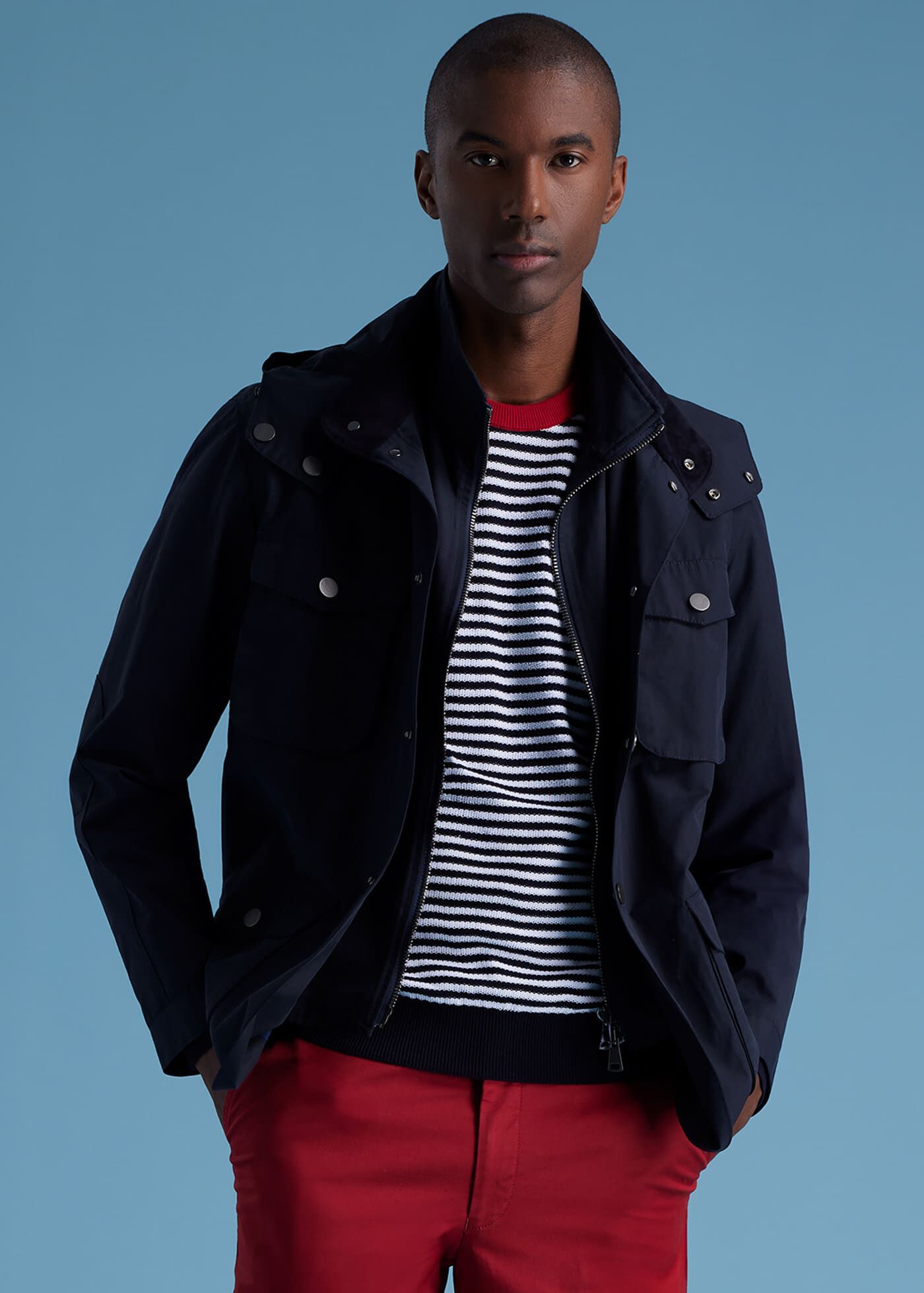 Technical Gaberdine Jacket