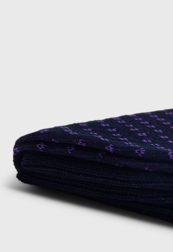 Paul Stuart Cotton Jacquard Sock, image 2