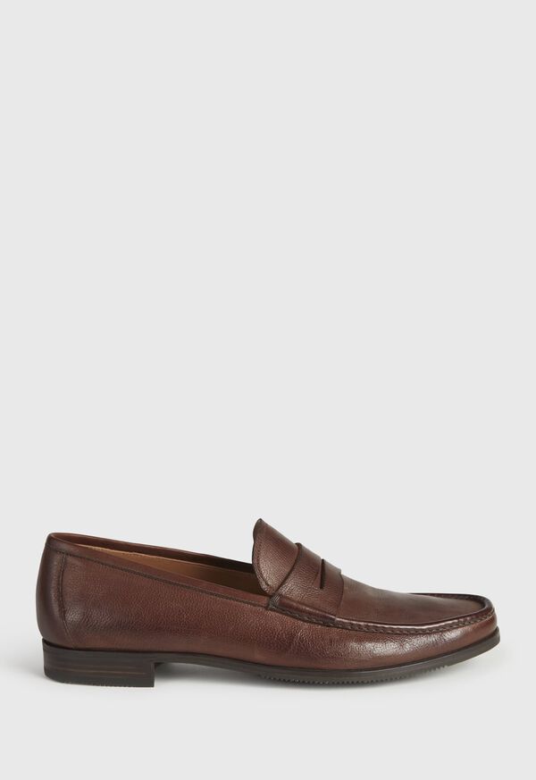 Men's Handsewn Loafer In Brown Leather - Thursday