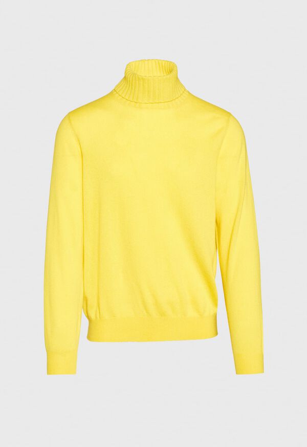 Paul Stuart Cashmere Solid Turtleneck