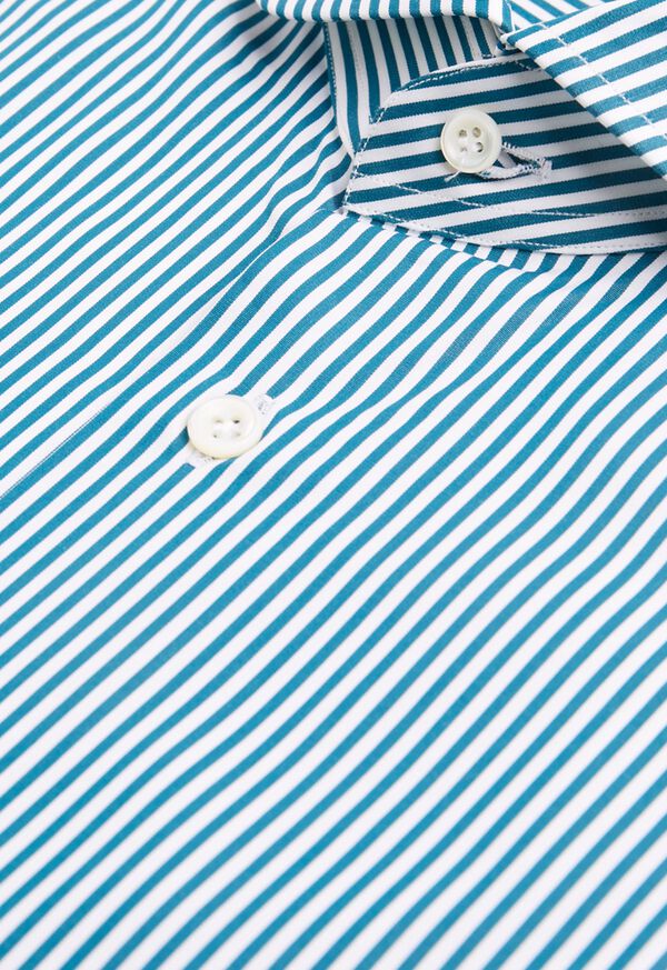 Paul Stuart Stripe Round Collar Dress Shirt, image 5