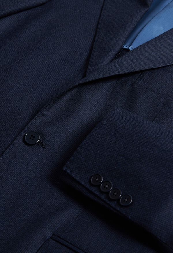 Paul Stuart Mini Houndstooth Wool Flannel Suit, image 4