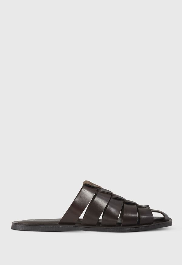 Paul Stuart Paradiso Leather Fisherman Sandal, image 1