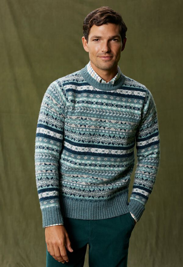 Paul Stuart Fair Isle Sweater, image 4