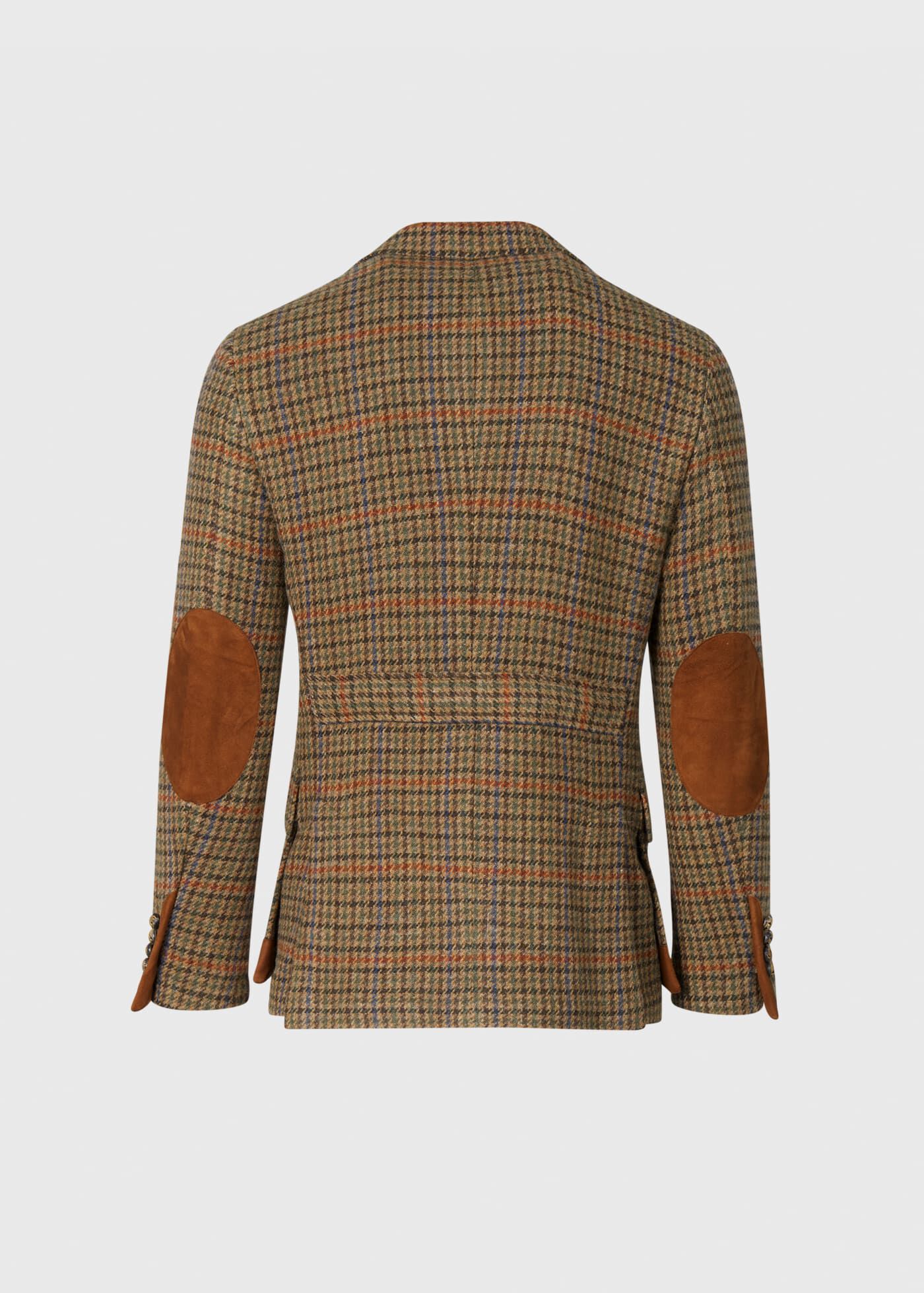 Wool Blend Plaid Highlander Jacket