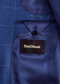 Paul Stuart Silk & Wool Windowpane Jacket, thumbnail 3