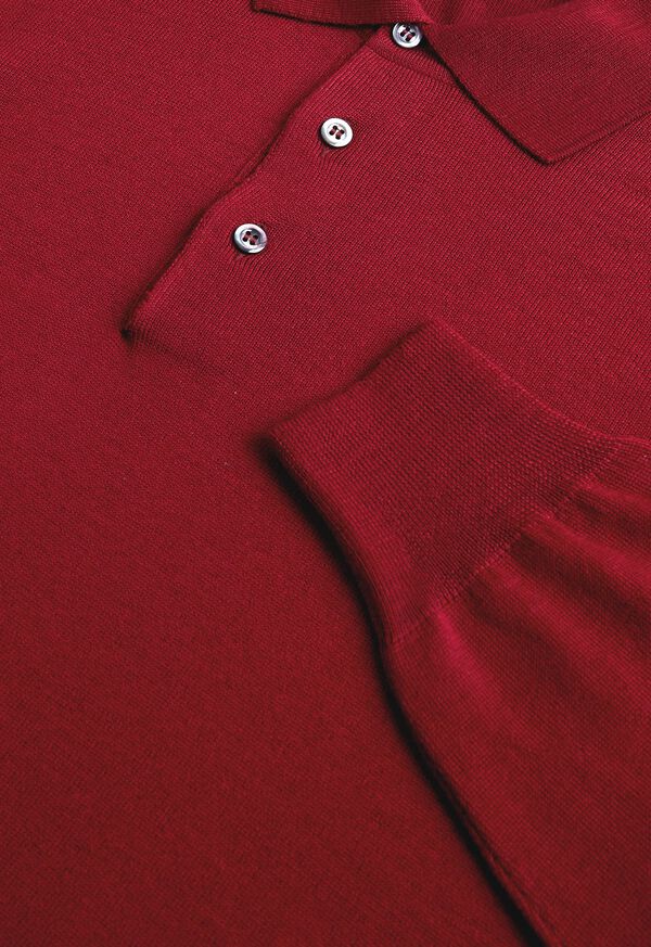 Paul Stuart Merino Wool Polo, image 2