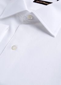Paul Stuart Piqué Bib Front Cotton Formal Shirt, thumbnail 3