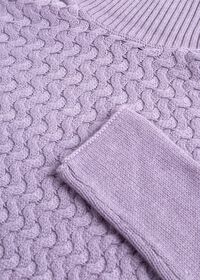 Paul Stuart Cashmere Turtleneck with Fancy Cable Detail, thumbnail 2