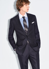 Paul Stuart White Contrast Collar Dress Shirt, thumbnail 2