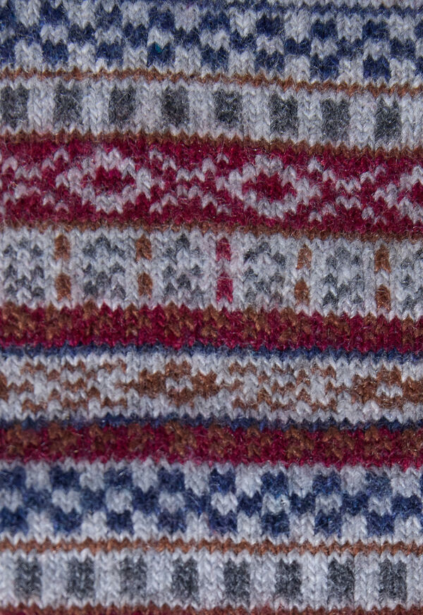 Paul Stuart Fairisle Crew Sock, image 3
