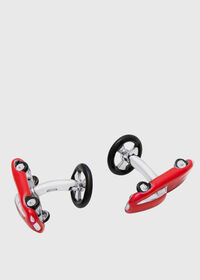 Paul Stuart Red Fast Car Cuff Links, thumbnail 1
