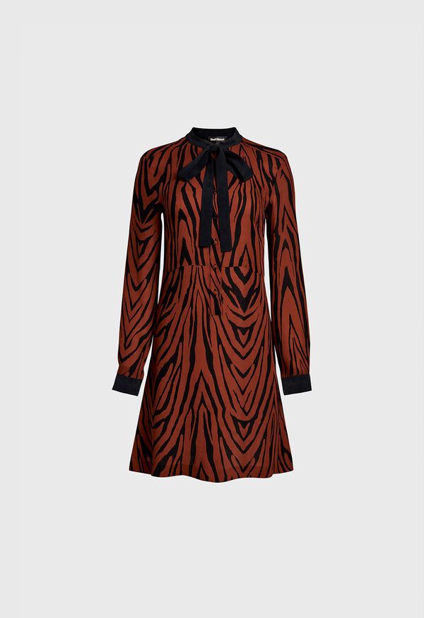 Paul Stuart Zebra Print Dress, image 1