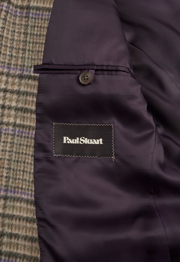 Paul Stuart Tan Plaid Cashmere Sport Jacket, image 3