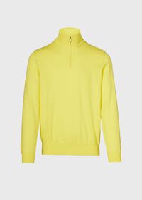 Paul Stuart Cotton Zipneck Pullover, thumbnail 1