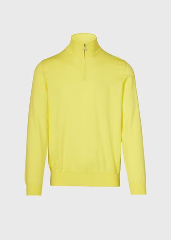 Paul Stuart Cotton Zipneck Pullover