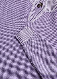 Paul Stuart Birdseye Open Collar Sweater, thumbnail 2