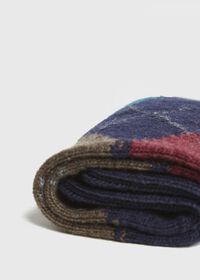 Paul Stuart Wool and Cashmere Blend Argyle Socks, thumbnail 2
