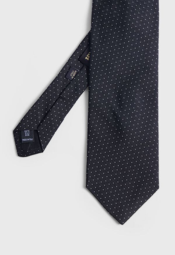 Paul Stuart Woven Silk Micro Pattern Tie, image 1