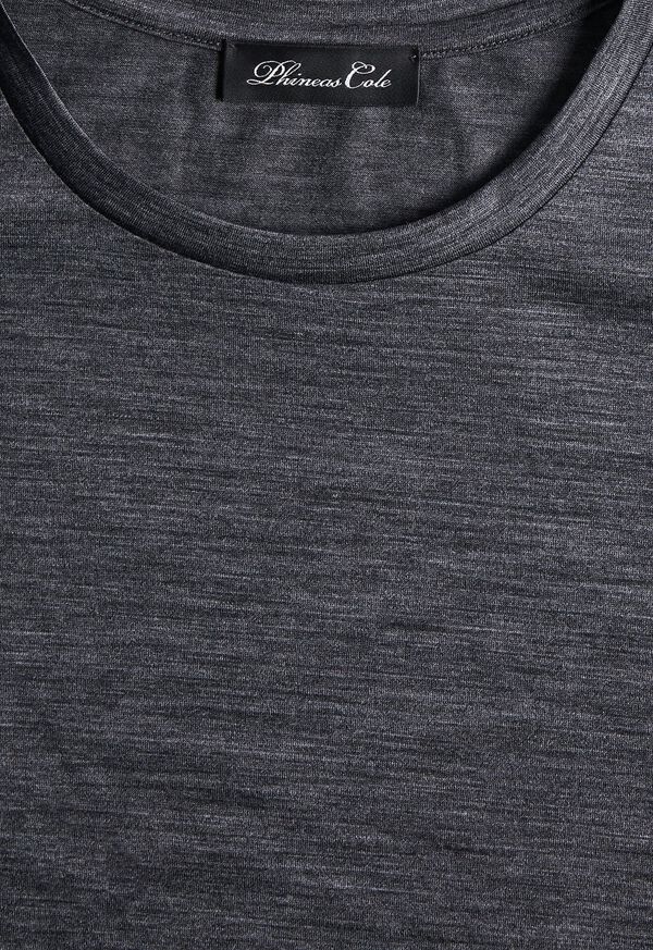 Paul Stuart Super 120s Wool Crewneck T-Shirt, image 3