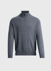 Paul Stuart Cashmere Quarter Zip Sweater, thumbnail 1