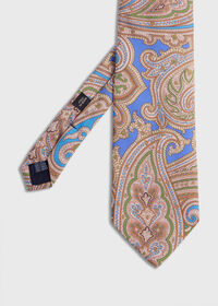 Paul Stuart Silk Paisley Tie, thumbnail 1