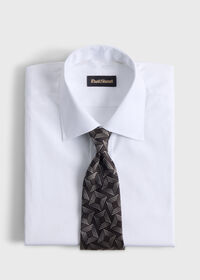 Paul Stuart Woven Silk Tossed Square Tie, thumbnail 2
