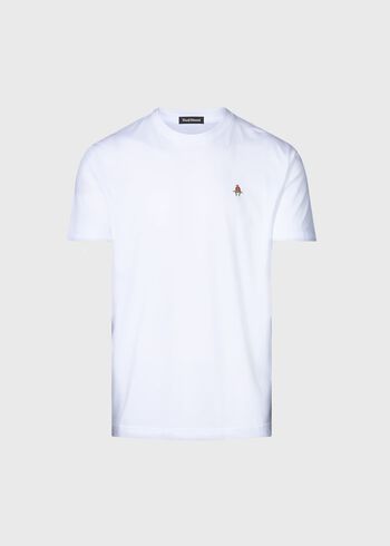 Paul Stuart Pima Interlock Logo T-Shirt