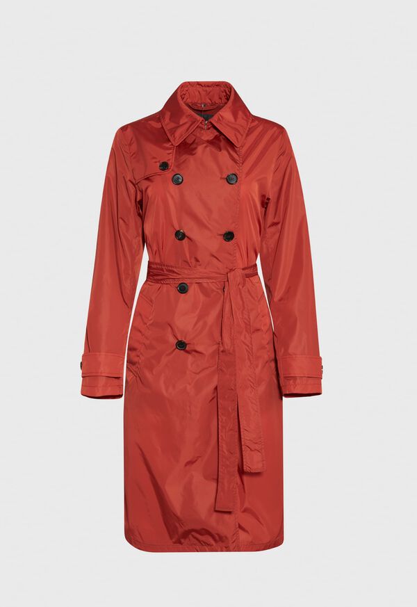 Paul Stuart Double Breasted Trench Coat, image 1