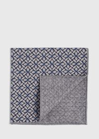 Paul Stuart Reversible Floral Print Pocket Square, thumbnail 1