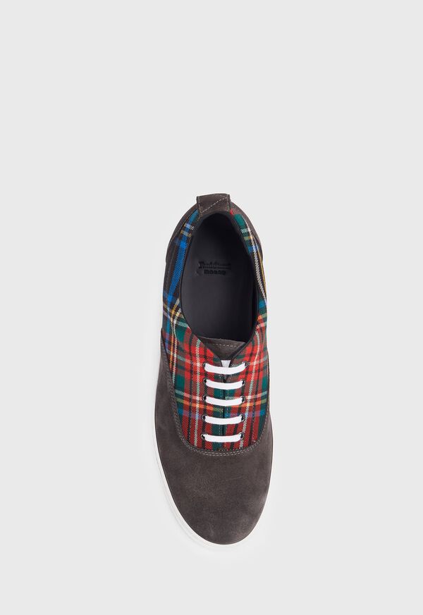 Paul Stuart Skate Suede and Textile Sneaker, image 4
