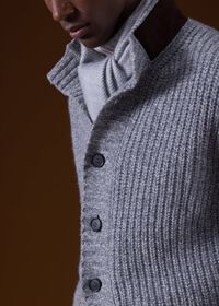 Paul Stuart Wool Chevron Scarf, thumbnail 2