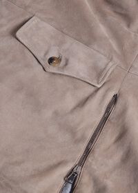 Paul Stuart Suede & Shearling Safari Vest, thumbnail 4