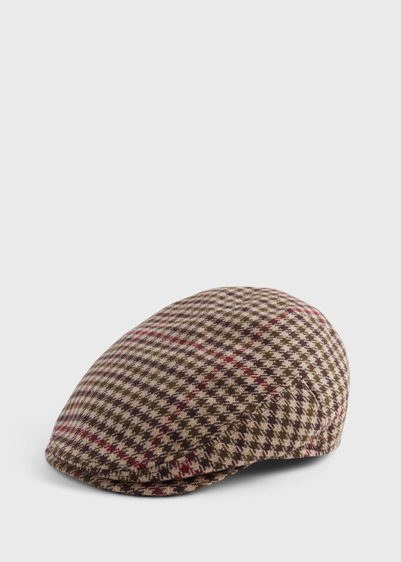 Houndstooth cap hot sale