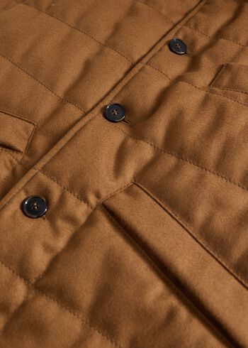 Paul Stuart Wool & Cashmere Quilted Vest