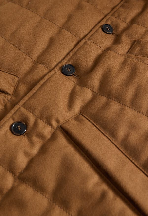 Paul Stuart Wool & Cashmere Quilted Vest, image 2