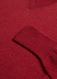 Paul Stuart Classic Cashmere V-Neck Sweater, thumbnail 2