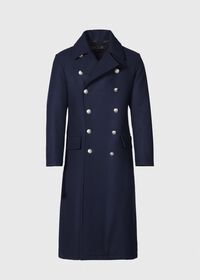 Paul Stuart Double Breasted Military Long Coat, thumbnail 7
