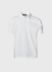 Paul Stuart Cotton Pique Short Sleeve Polo, thumbnail 1