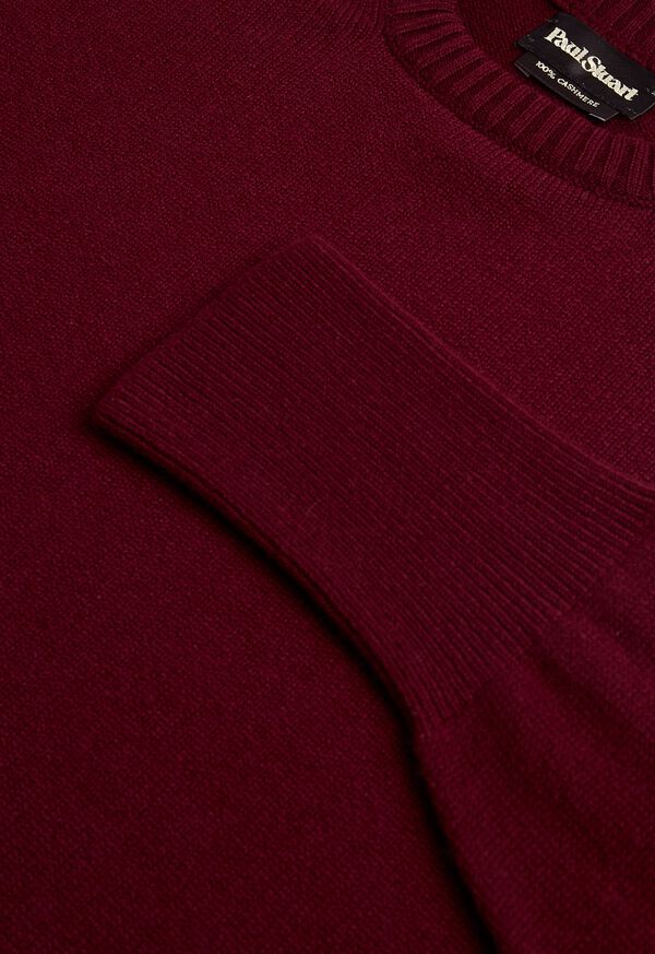 Paul Stuart Classic Cashmere Double Ply Crewneck Sweater, image 2