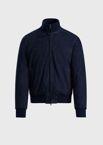Paul Stuart Suede Blouson Jacket