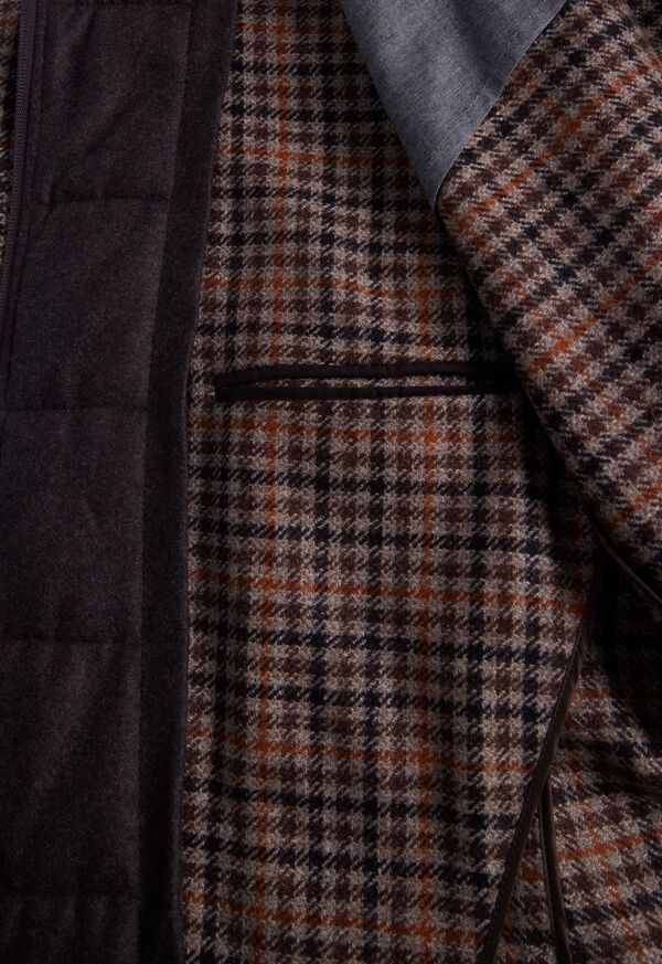 Paul Stuart Plaid Jacket with Removable Vest, image 5