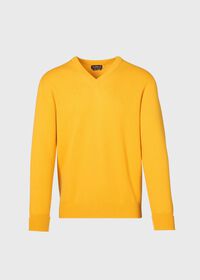 Paul Stuart Classic Cashmere V-Neck Sweater, thumbnail 45