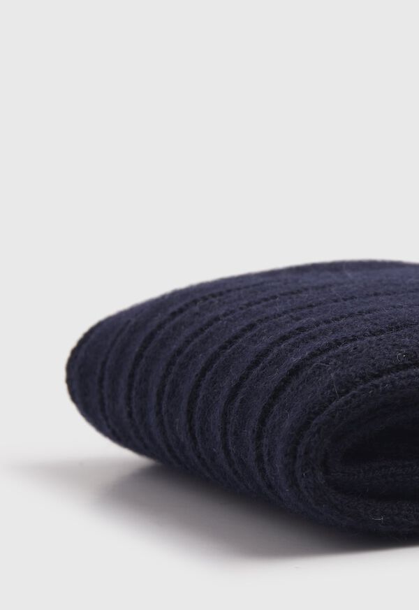 Paul Stuart Cashmere Ribbed Sock, image 2