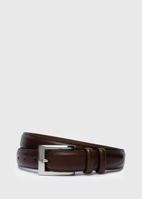 Paul Stuart Kipskin Leather Dress Belt, thumbnail 1