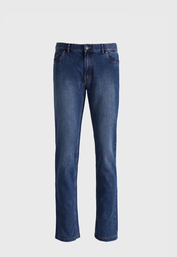 Paul Stuart Stone Washed Jean Pant, image 1