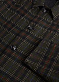 Paul Stuart Cashmere Plaid A-Line Coat, thumbnail 2