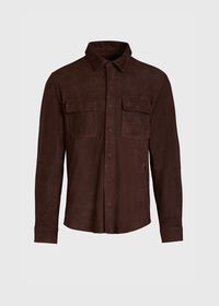 Paul Stuart Suede Shirt, thumbnail 1